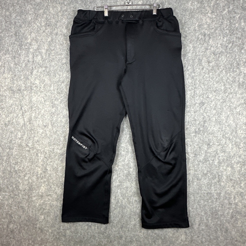 Motorfist Hydrophobic Fleece Pant Mens L Black Sweatpants Hydro
